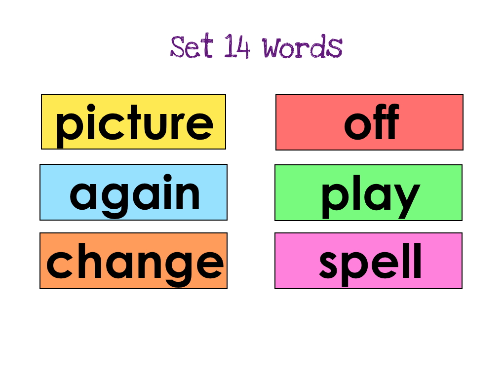 Sight Word Tools | List B Assessments