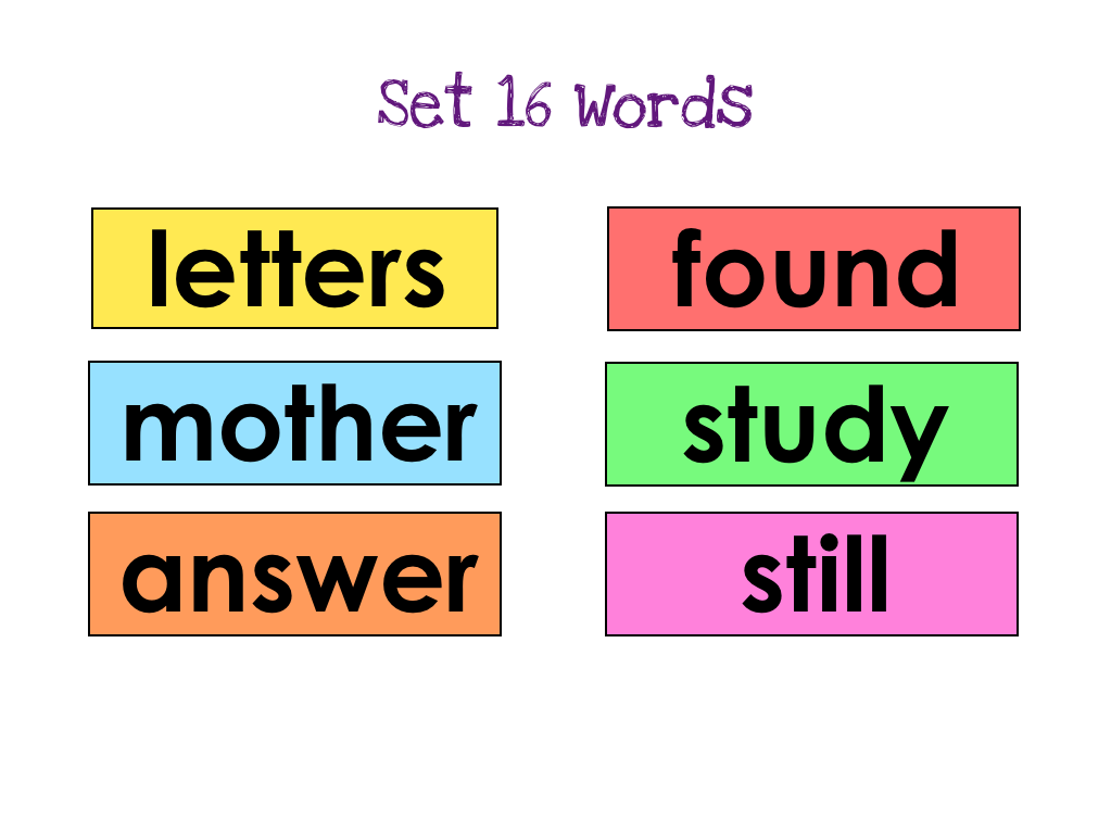 Sight Word Tools | List B Assessments