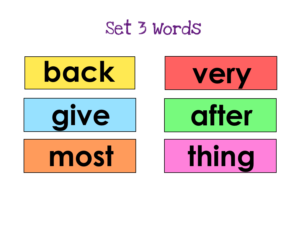 Sight Word Tools | List B Assessments